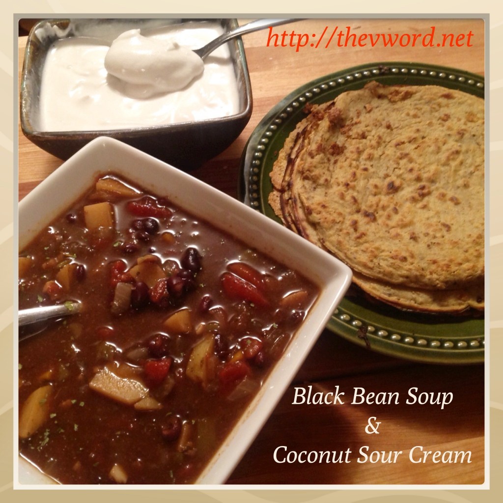 Black bean soup (1)