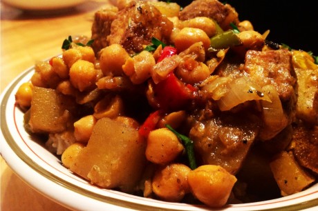 Jamaican-Curried-Tofu-with-Chickpeas-Vegan-460x306