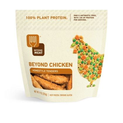 Vegan Orange Soy Maple Sticky Tenders with Beyond Meat Homestyle ...