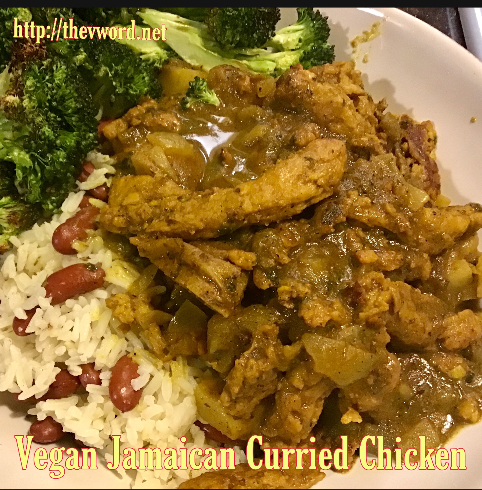 Vegan Jamaican Curried Chicken The V Word